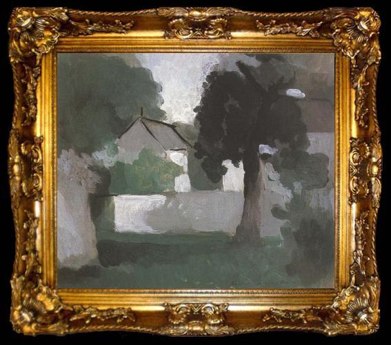 framed  Marie Laurencin Landscape, ta009-2